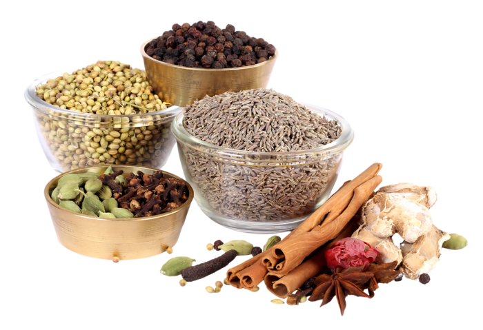 Basket of fresh mangos